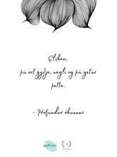 Load image into Gallery viewer, Veggspjöld 1